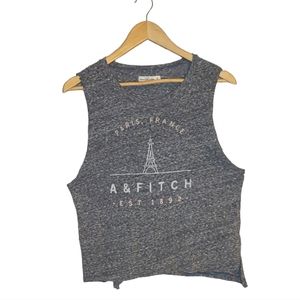 Abercrombie Unfinished Hem Tank size M